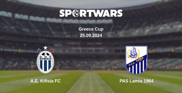 Where to watch the match A.E. Kifisia FC - PAS Lamia 1964