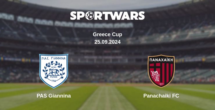 Where to watch the match PAS Giannina - Panachaiki FC