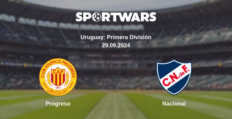 Where to watch the match Progreso - Nacional