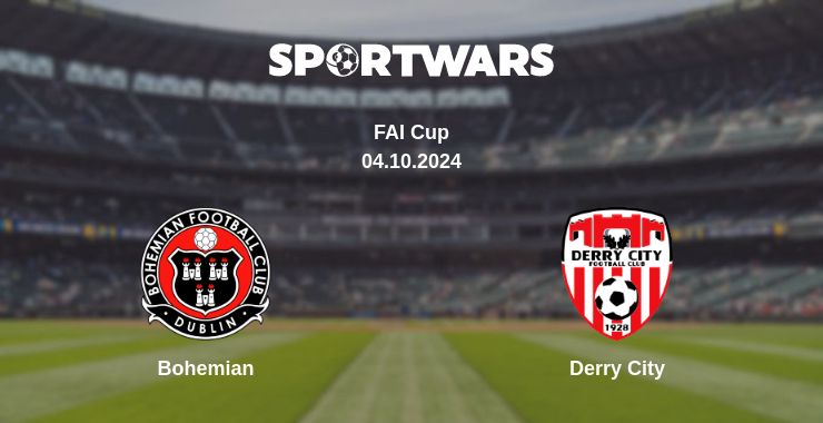 Where to watch the match Bohemian - Derry City