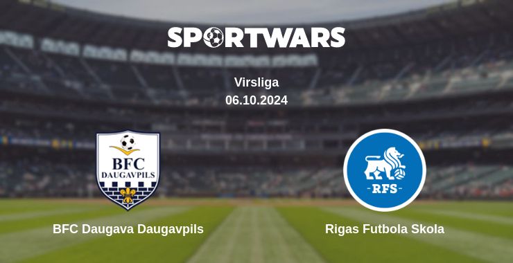 Where to watch the match BFC Daugava Daugavpils - Rigas Futbola Skola