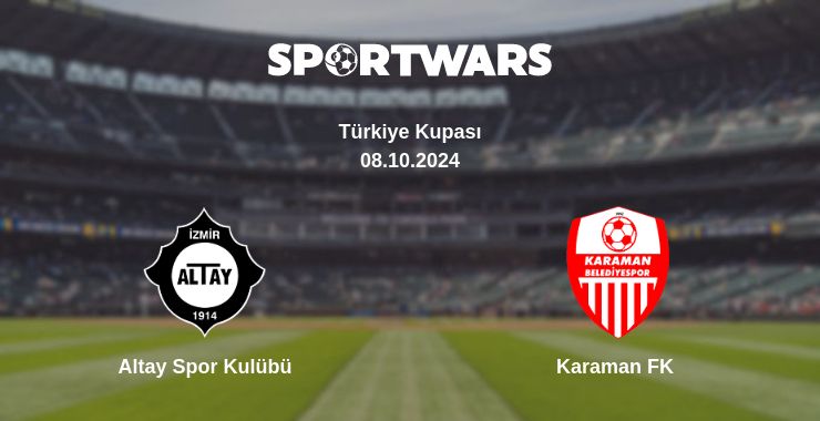 Where to watch the match Altay Spor Kulübü - Karaman FK