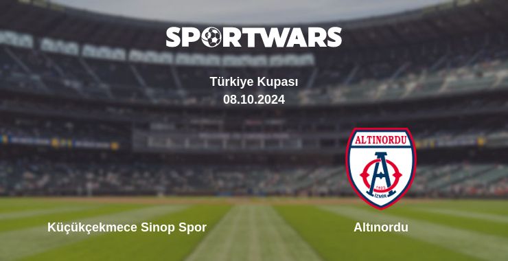 Where to watch the match Küçükçekmece Sinop Spor - Altınordu