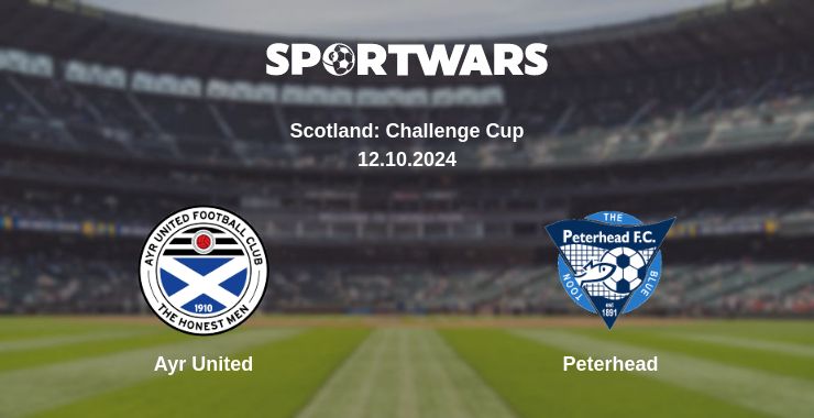 Where to watch the match Ayr United - Peterhead