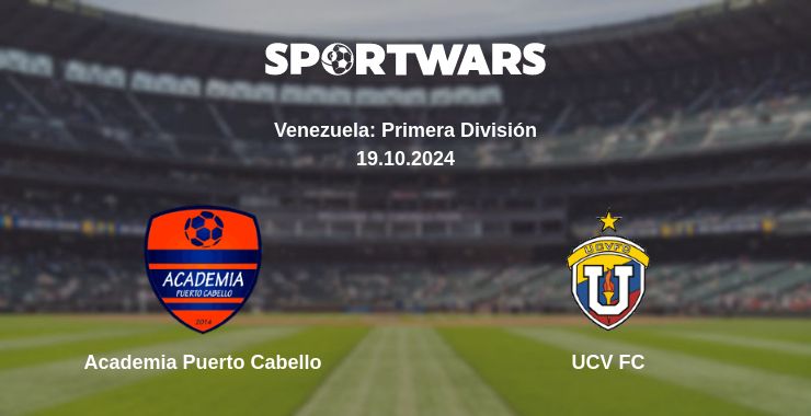 Where to watch the match Academia Puerto Cabello - UCV FC