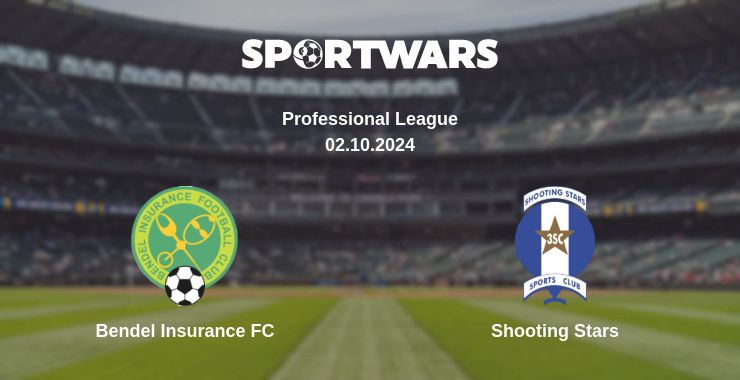 Where to watch the match Bendel Insurance FC - Shooting Stars