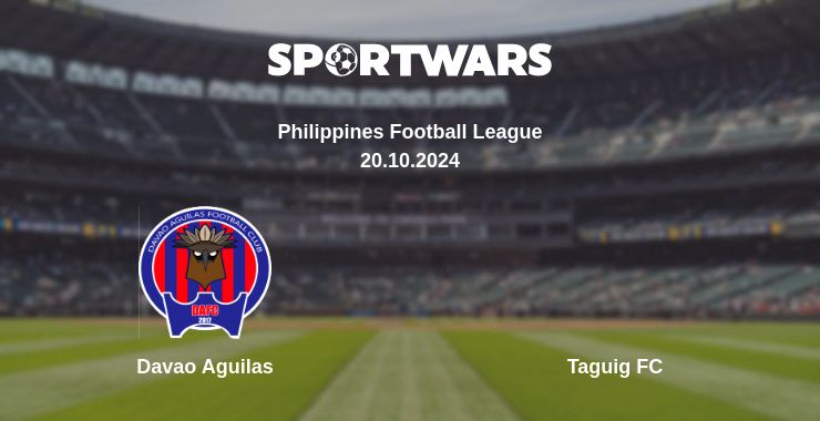 Where to watch the match Davao Aguilas - Taguig FC