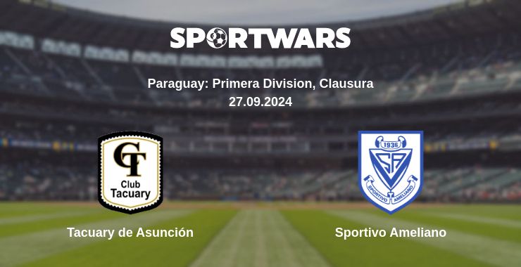 Where to watch the match Tacuary de Asunción - Sportivo Ameliano