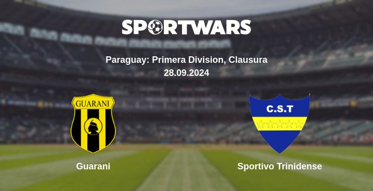 Where to watch the match Guarani - Sportivo Trinidense