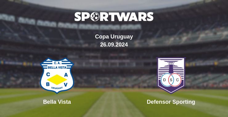 Where to watch the match Bella Vista - Defensor Sporting