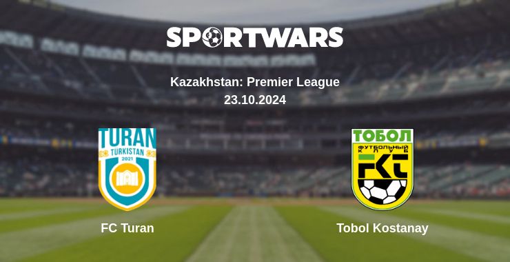 Where to watch the match FC Turan - Tobol Kostanay