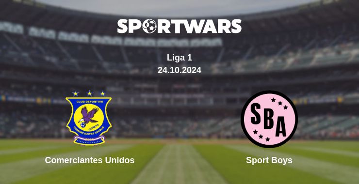 Where to watch the match Comerciantes Unidos - Sport Boys