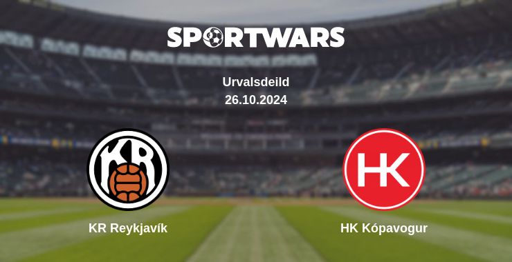 Where to watch the match KR Reykjavík - HK Kópavogur