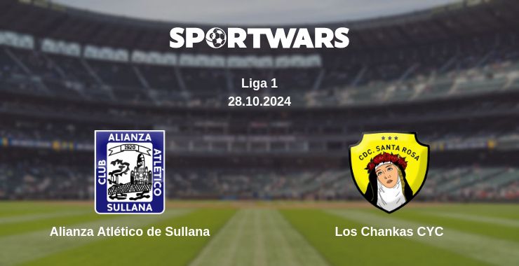 Where to watch the match Alianza Atlético de Sullana - Los Chankas CYC