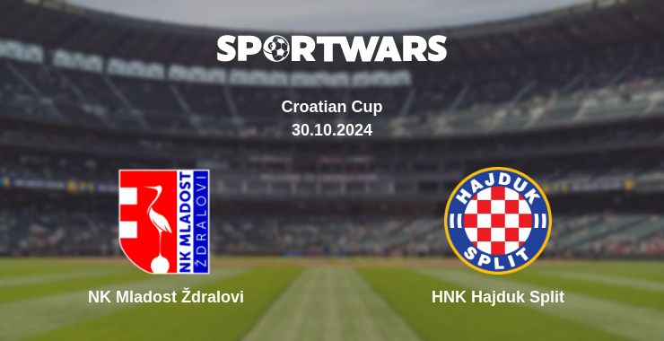 Where to watch the match NK Mladost Ždralovi - HNK Hajduk Split