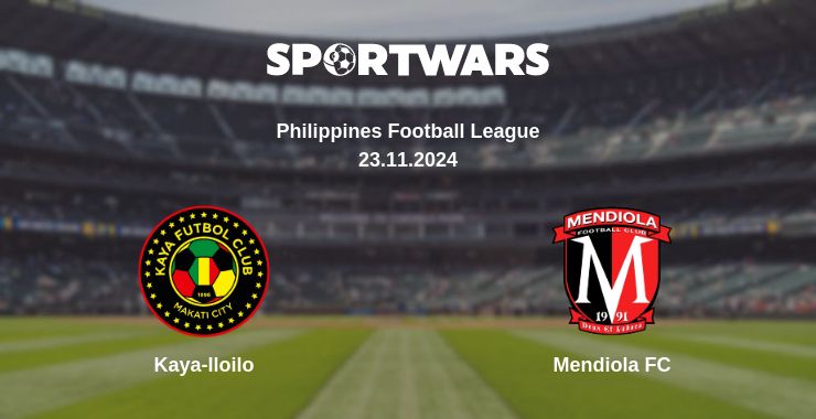 Where to watch the match Kaya-Iloilo - Mendiola FC