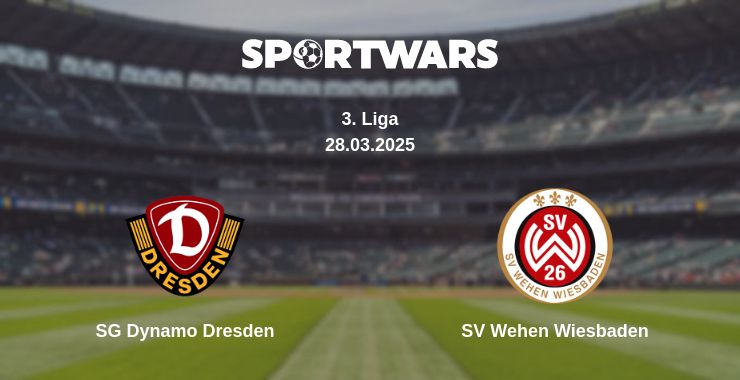 Where to watch the match SG Dynamo Dresden - SV Wehen Wiesbaden