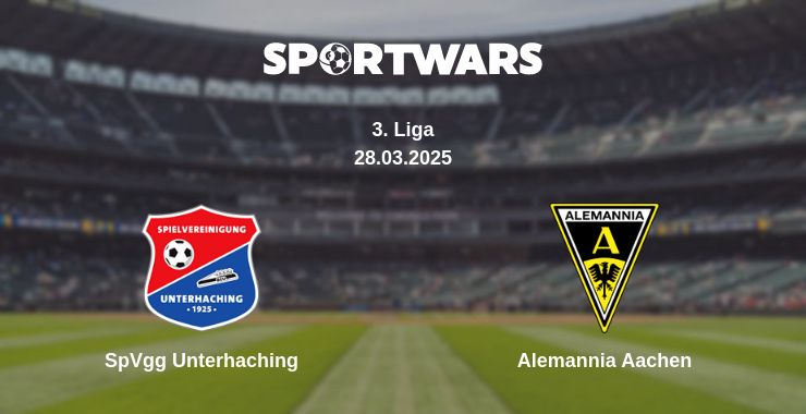 Where to watch the match SpVgg Unterhaching - Alemannia Aachen