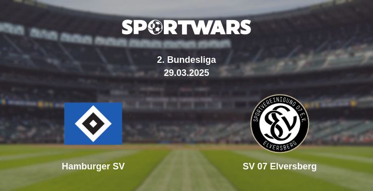 Where to watch the match Hamburger SV - SV 07 Elversberg