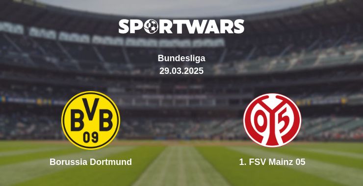 Where to watch the match Borussia Dortmund - 1. FSV Mainz 05