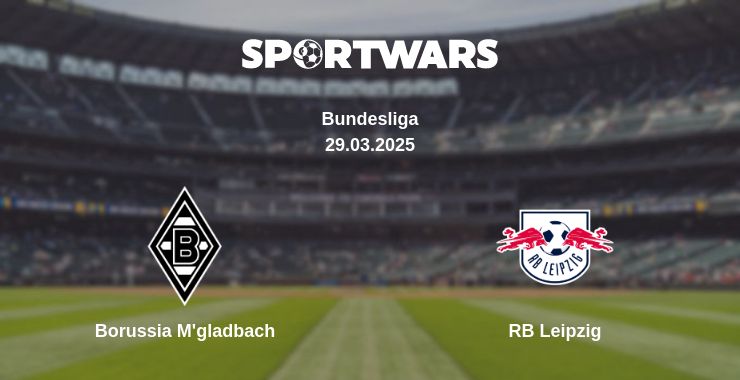 Where to watch the match Borussia M'gladbach - RB Leipzig