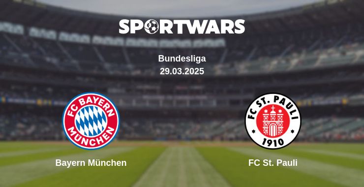 Where to watch the match Bayern München - FC St. Pauli