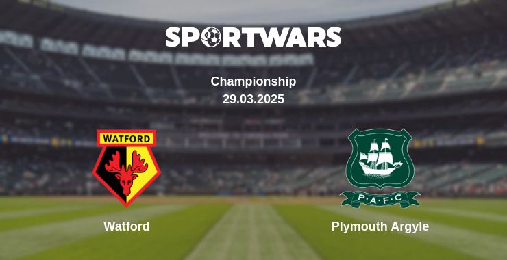 Where to watch the match Watford - Plymouth Argyle