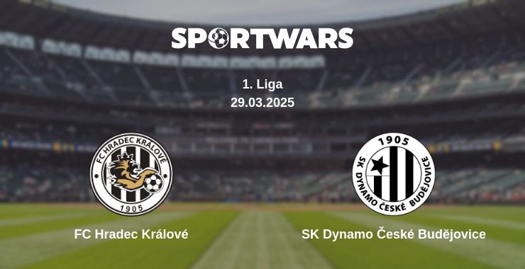 Where to watch the match FC Hradec Králové - SK Dynamo České Budějovice