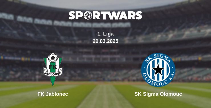 Where to watch the match FK Jablonec - SK Sigma Olomouc