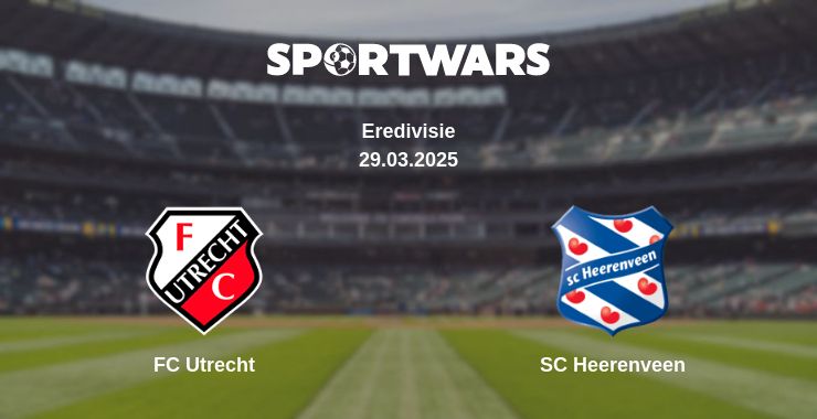 Where to watch the match FC Utrecht - SC Heerenveen