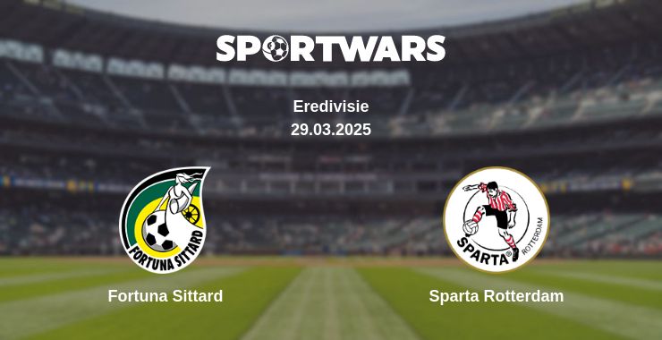 Where to watch the match Fortuna Sittard - Sparta Rotterdam