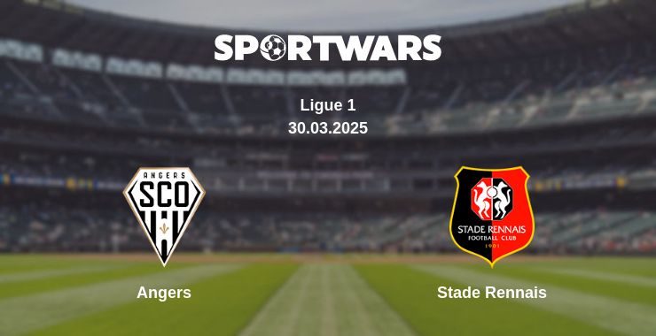 Where to watch the match Angers - Stade Rennais