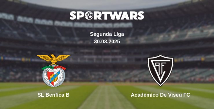 Where to watch the match SL Benfica B - Académico De Viseu FC