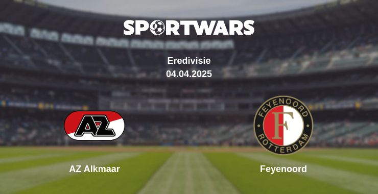 Where to watch the match AZ Alkmaar - Feyenoord