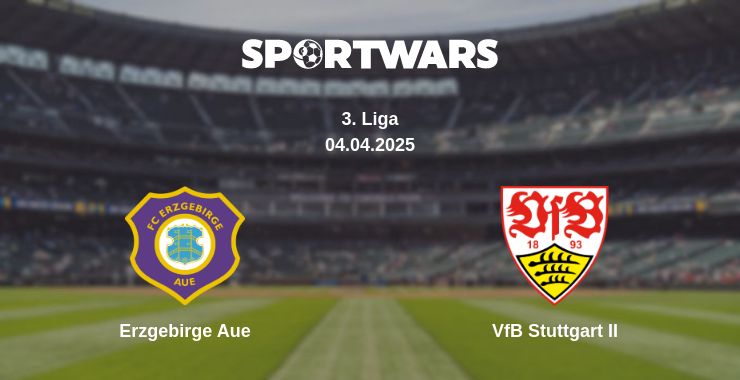 Where to watch the match Erzgebirge Aue - VfB Stuttgart II