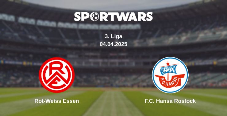 Where to watch the match Rot-Weiss Essen - F.C. Hansa Rostock