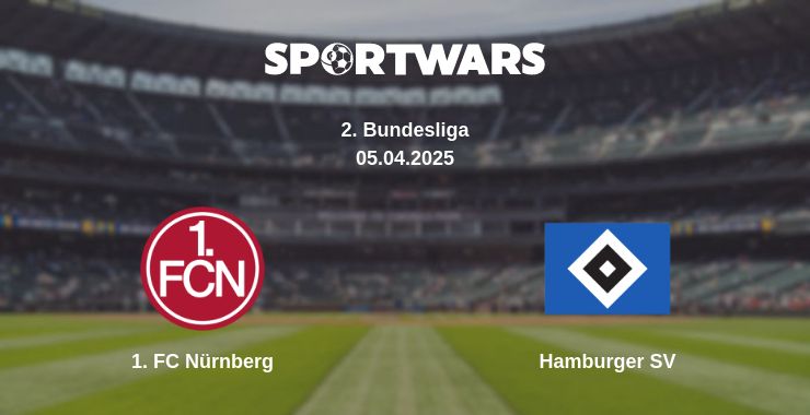 Where to watch the match 1. FC Nürnberg - Hamburger SV