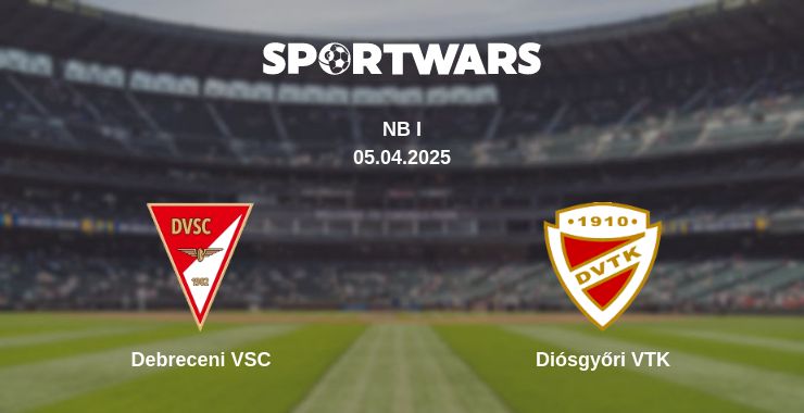 Where to watch the match Debreceni VSC - Diósgyőri VTK