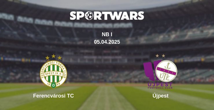 Where to watch the match Ferencvárosi TC - Újpest