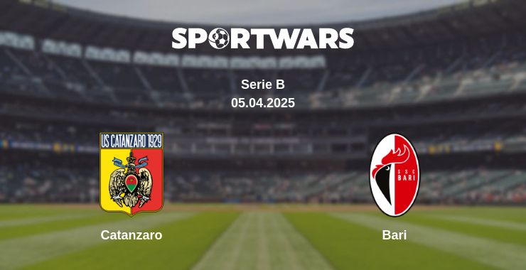 Where to watch the match Catanzaro - Bari