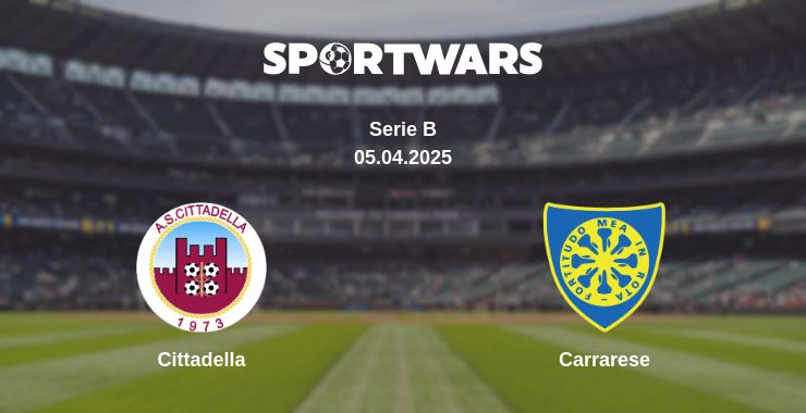 Where to watch the match Cittadella - Carrarese