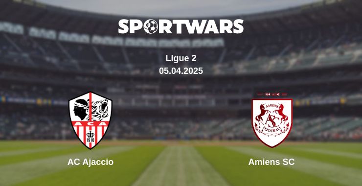 Where to watch the match AC Ajaccio - Amiens SC