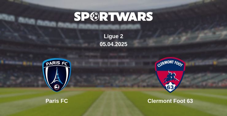 Where to watch the match Paris FC - Clermont Foot 63