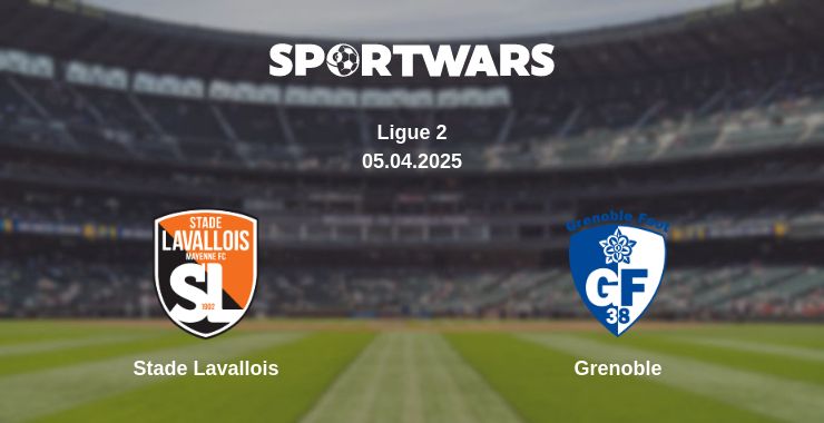 Where to watch the match Stade Lavallois - Grenoble