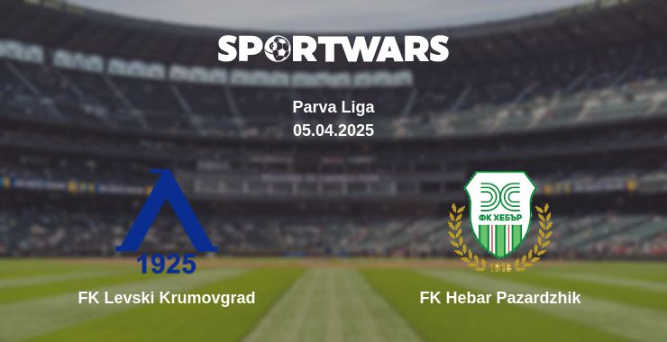 Where to watch the match FK Levski Krumovgrad - FK Hebar Pazardzhik