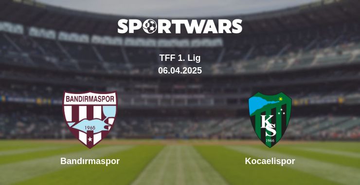 Where to watch the match Bandırmaspor - Kocaelispor