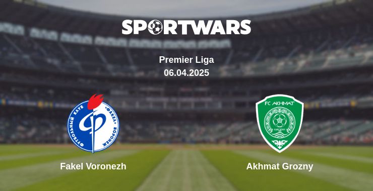 Where to watch the match Fakel Voronezh - Akhmat Grozny