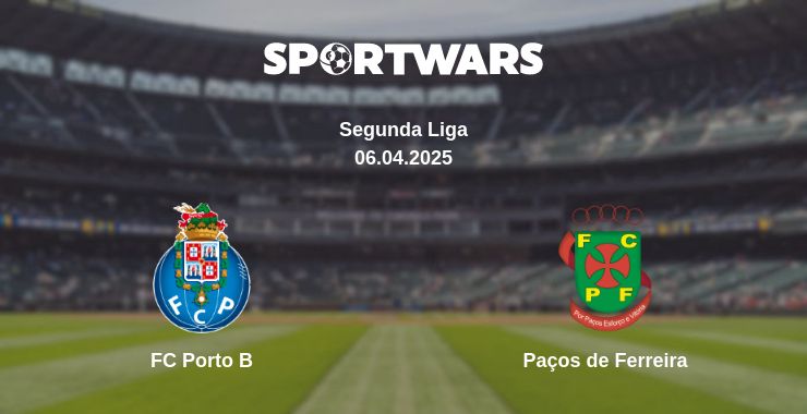 Where to watch the match FC Porto B - Paços de Ferreira