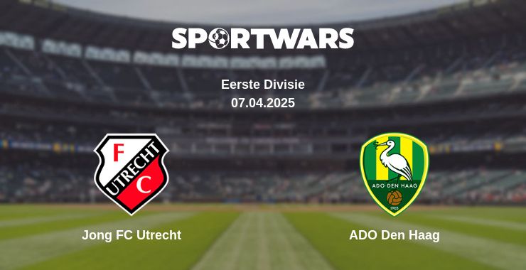 Where to watch the match Jong FC Utrecht - ADO Den Haag