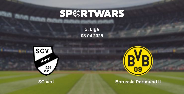 Where to watch the match SC Verl - Borussia Dortmund II